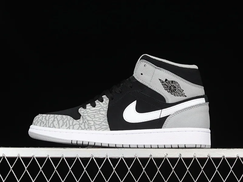 All categories Air Jordan Jordan series basketball shoes Air Jordan 1 Mid G version pure original Air Jordan 1 Mid "Elephant Toe" AJ1 Joe 1 crackle elephant Chinese basketball shoes DM1200-016